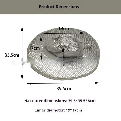 Ice-sensitive Sun Protection Cooling Cold Air Conditioning Cap