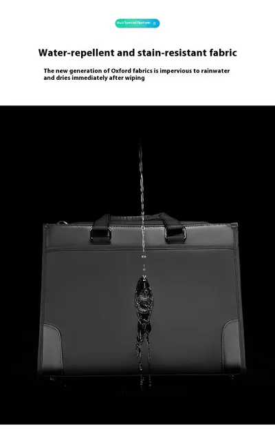 حقيبة كمبيوتر محمولة يدوية للرجال