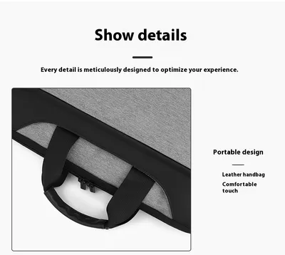 Encapsulate Full Open And Close Laptop Bag Men And Women Business
