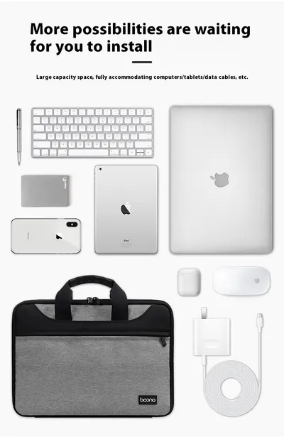 Encapsulate Full Open And Close Laptop Bag Men And Women Business
