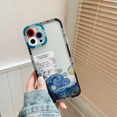 Creative Oil Painting Silicone Phone Case