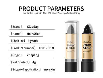 Covering Gray Hair Disposable Hair Color Cream Hot Lipstick Style Does Not Hurt Hair
