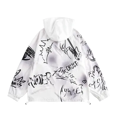 Full Printed Hand Painted Graffiti Casual Suit