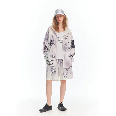 Full Printed Hand Painted Graffiti Casual Suit