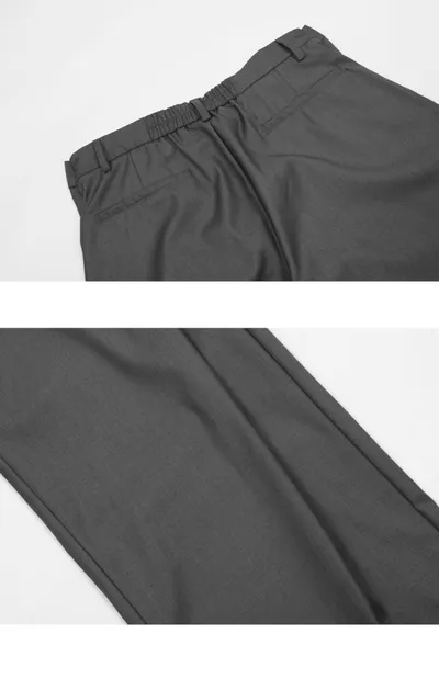 Japanese-style Retro Design Profile Wide Leg Men's Spring And Summer New Straight Loose Trousers