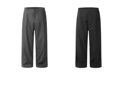 Japanese-style Retro Design Profile Wide Leg Men's Spring And Summer New Straight Loose Trousers
