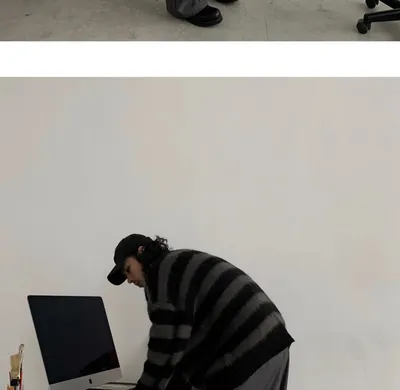 Japanese-style Retro Design Profile Wide Leg Men's Spring And Summer New Straight Loose Trousers