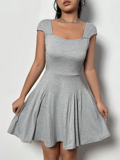 Fashion Personality Short Sleeve Dress Women