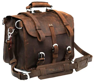 Crazy Horse Leather Travel Bag