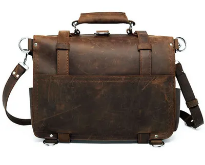 Crazy Horse Leather Travel Bag