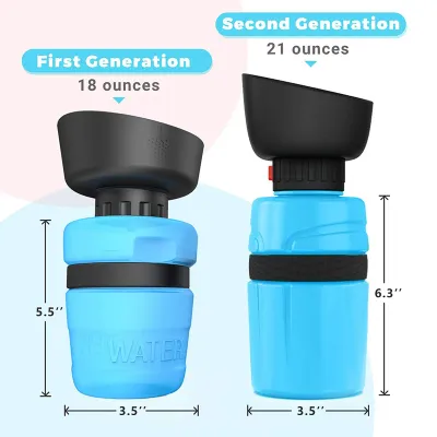 Pet Outdoor Foldable Bottle Dog Travel Water Bottle Dog Water Dispenser