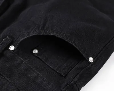 Loose Dad Denim Shorts Men