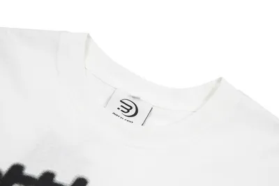 Large-Area Printed Letter Short-sleeved T-shirt For Men And Women