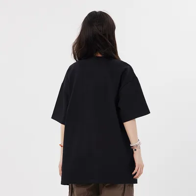 Large-Area Printed Letter Short-sleeved T-shirt For Men And Women