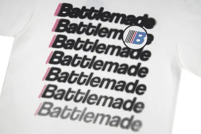 Large-Area Printed Letter Short-sleeved T-shirt For Men And Women