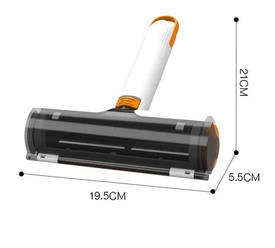 2 In 1 Pet Hair Removal Roller Multifunctional Portable Washable Hair Removal Brush Pet Supplies