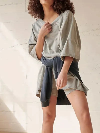 Women's Fashion Casual Short-sleeved Shorts Two-piece Suit