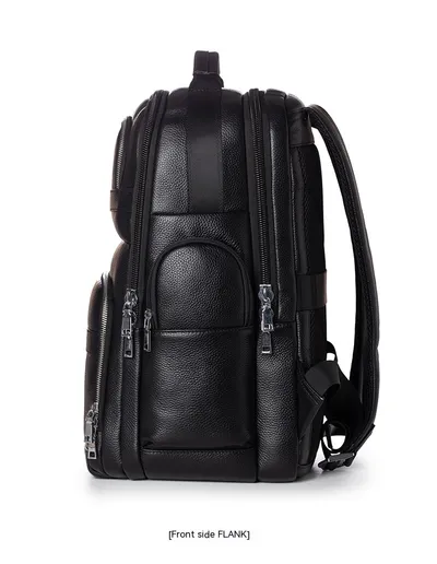 Travel Backpack Genuine Leather Men