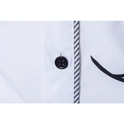 Men's Long-sleeved Dragon Print Long-sleeved Slim Shirt