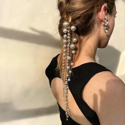 إكسسوارات شعر بسلسلة مضفرة، إكسسوارات متعرجة بالجملة
