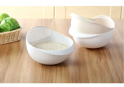 Kitchen Supplies Household Basin Plastic Fruit And Vegetable Draining Basket