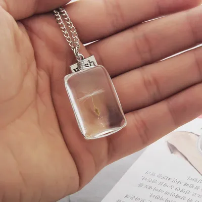 Fashion Jewelry Dandelion Pendant