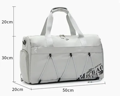 Large Capacity Lightweight Tote Luggage Bag Dry Wet Separation Swimming Gym Bags