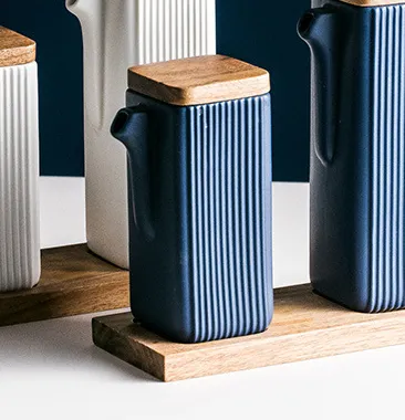 Ceramic seasoning jar