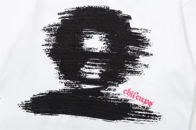 Men's And Women's English Letter Printed T-shirt