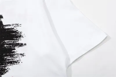 Men's And Women's English Letter Printed T-shirt