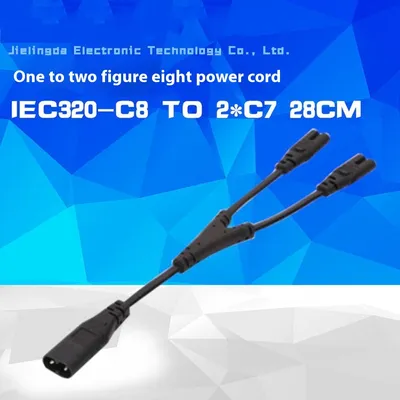 C8 Male Connector To C7 Female Connector Docking Extension One Divided Into
