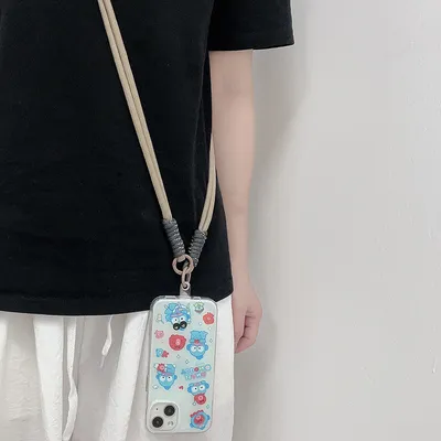 Simple Style Woven Crossbody Halter Shoulder Strap