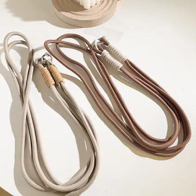 Simple Style Woven Crossbody Halter Shoulder Strap