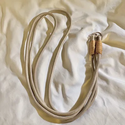 Simple Style Woven Crossbody Halter Shoulder Strap