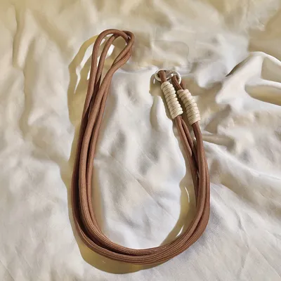 Simple Style Woven Crossbody Halter Shoulder Strap