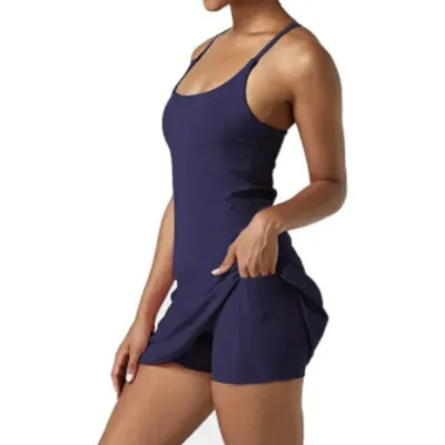 New Slim-fit Yoga Vest Shorts Suit