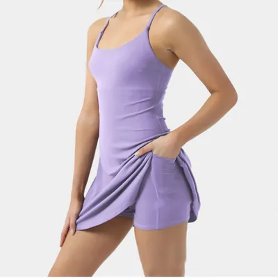 New Slim-fit Yoga Vest Shorts Suit