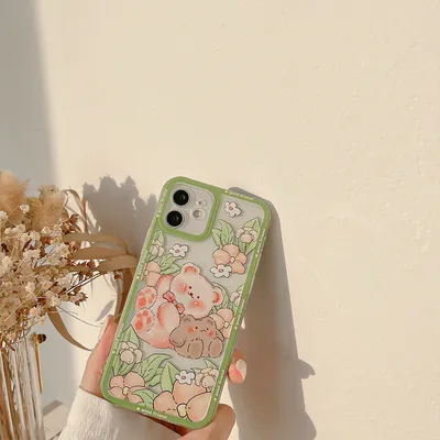 Transparent Silicone Original Painted Phone Case