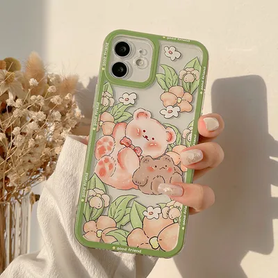 Transparent Silicone Original Painted Phone Case