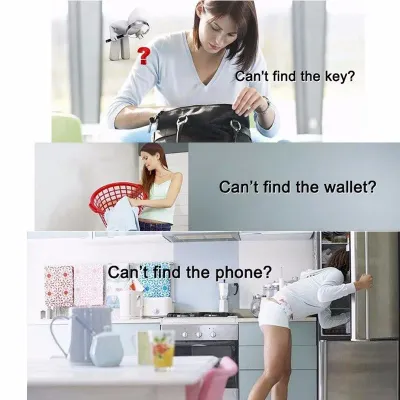 Water Drop Bluetooth-compatible Anti Lost Object Finder