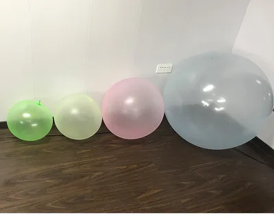 Big Inflatable Ball Children's Toy Elastic Ball Water Ball Bubble Ball Inflatable Ball