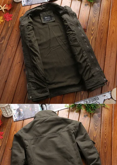 Cold And Warm Military Men's Casual Jacket