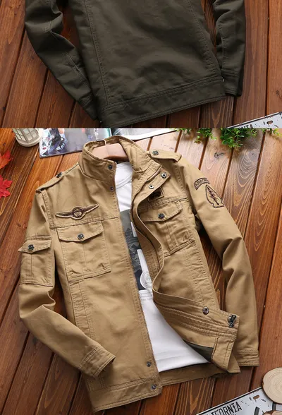 Cold And Warm Military Men's Casual Jacket
