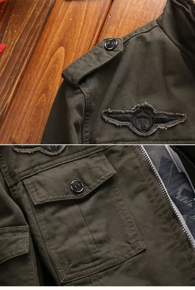 Cold And Warm Military Men's Casual Jacket