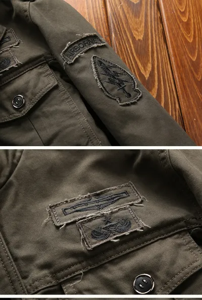 Cold And Warm Military Men's Casual Jacket
