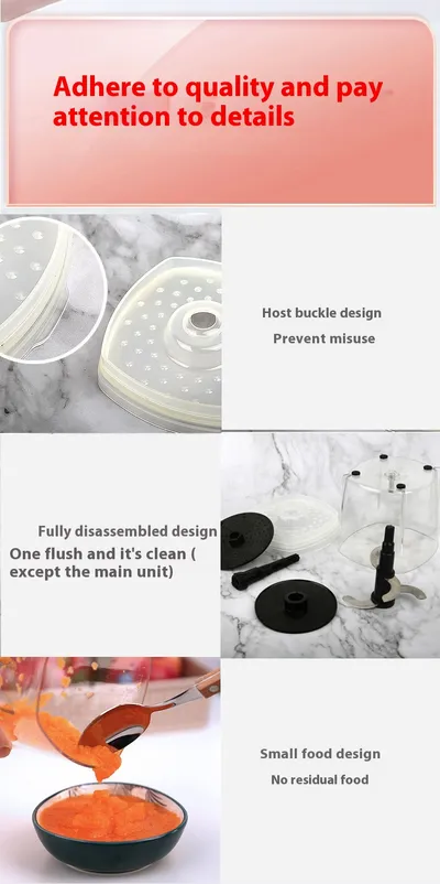 Household Multifunctional Electric Meat Grinder