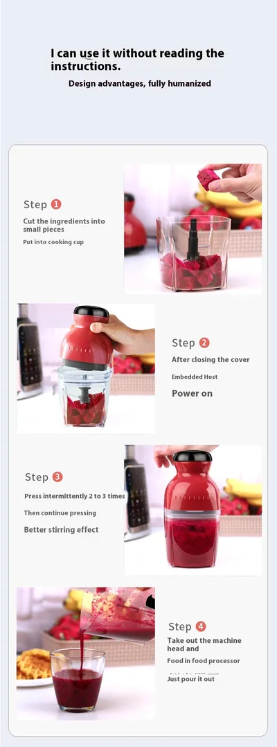 Household Multifunctional Electric Meat Grinder