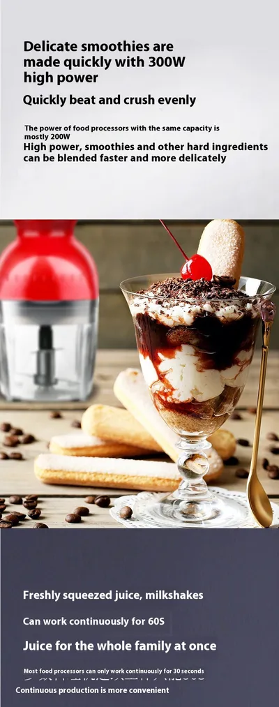 Household Multifunctional Electric Meat Grinder