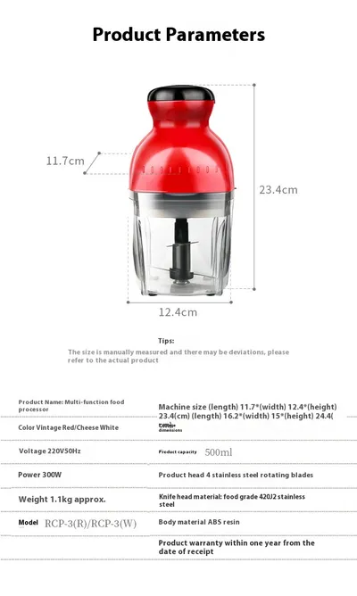 Household Multifunctional Electric Meat Grinder