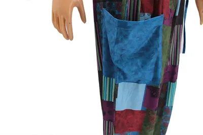 Women's Irregular Pattern Print Wide Loose Wide-leg Pants